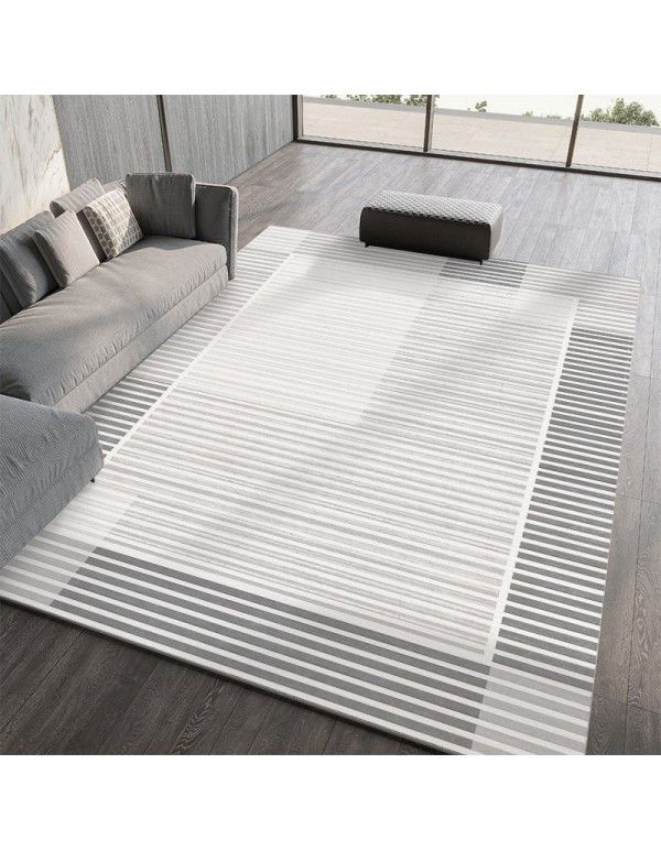 Modern simple carpet, living room, luxury sofa, tea table carpet, Nordic style, grey bedroom floor mat, new style